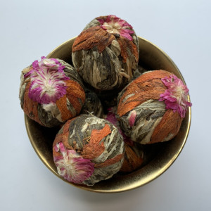 Связанный чай Метис - лилия и хризантема 100 г. Photo 3